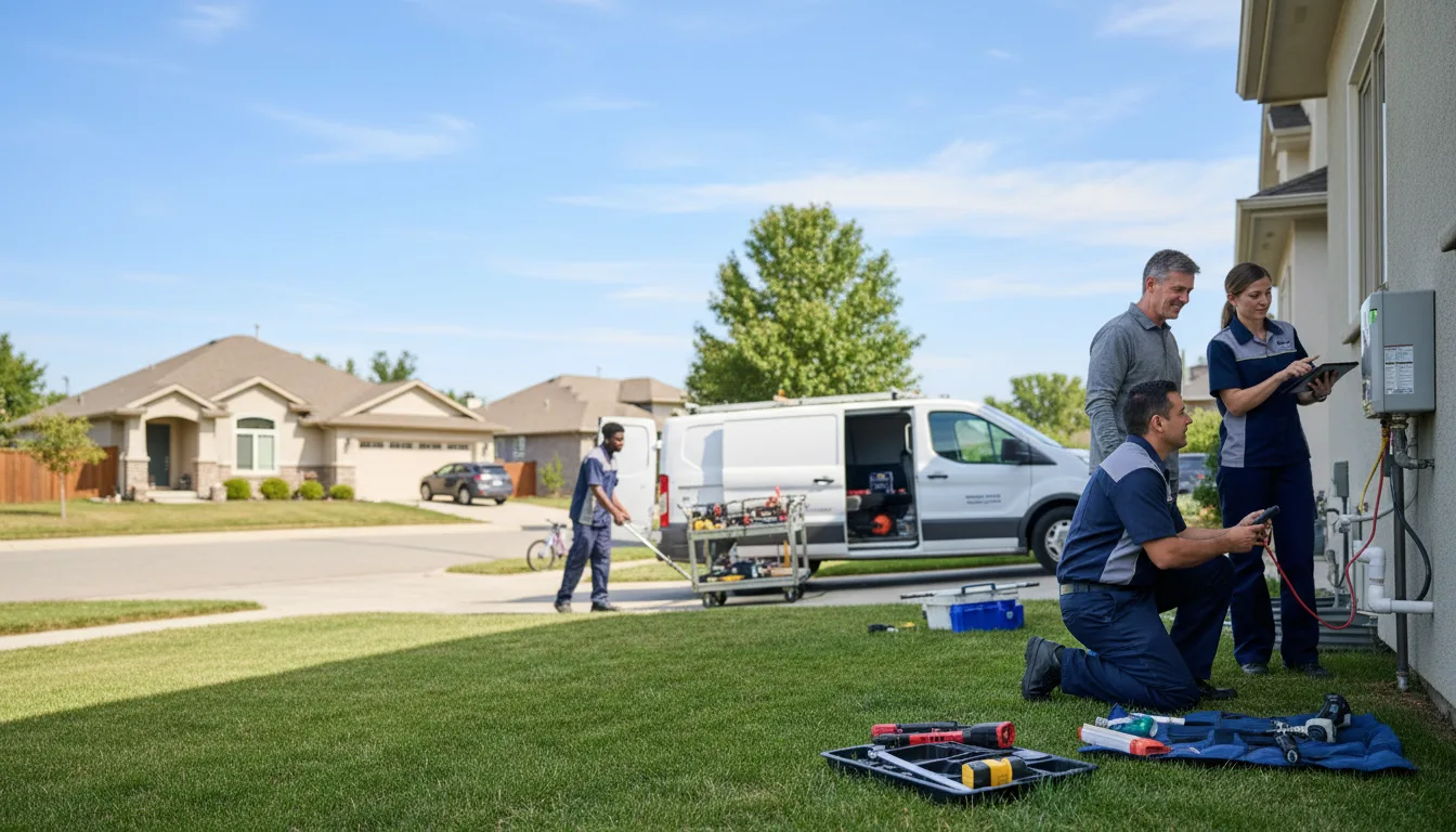 Tankless water heater service in South Plains, TX